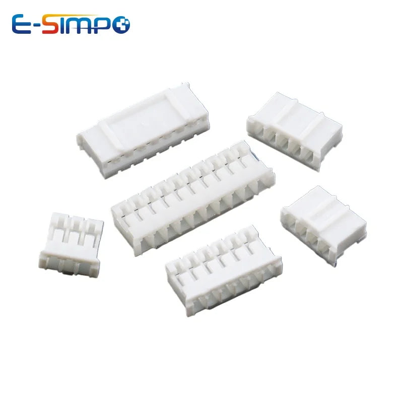 50Pcs PH2.0 2.0mm JST Male Housing Plastic Shell Plug 2/3/4/5/6/7/8/9/10pin 2.0mm Plastic Case Connector