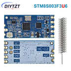 DIYTZT 433Mhz HC-12 SI4463/4438 Wireless Serial Port Module 1000m Replace Bluetooth NEW