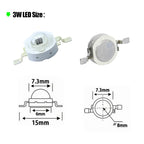 5-10pcs 1W 3W High Power LED IR 730nm 760nm 810nm 850nm 880nm 940nm 980nm 1050nm Diode Light Lamp for Night Vision CCTV Camera