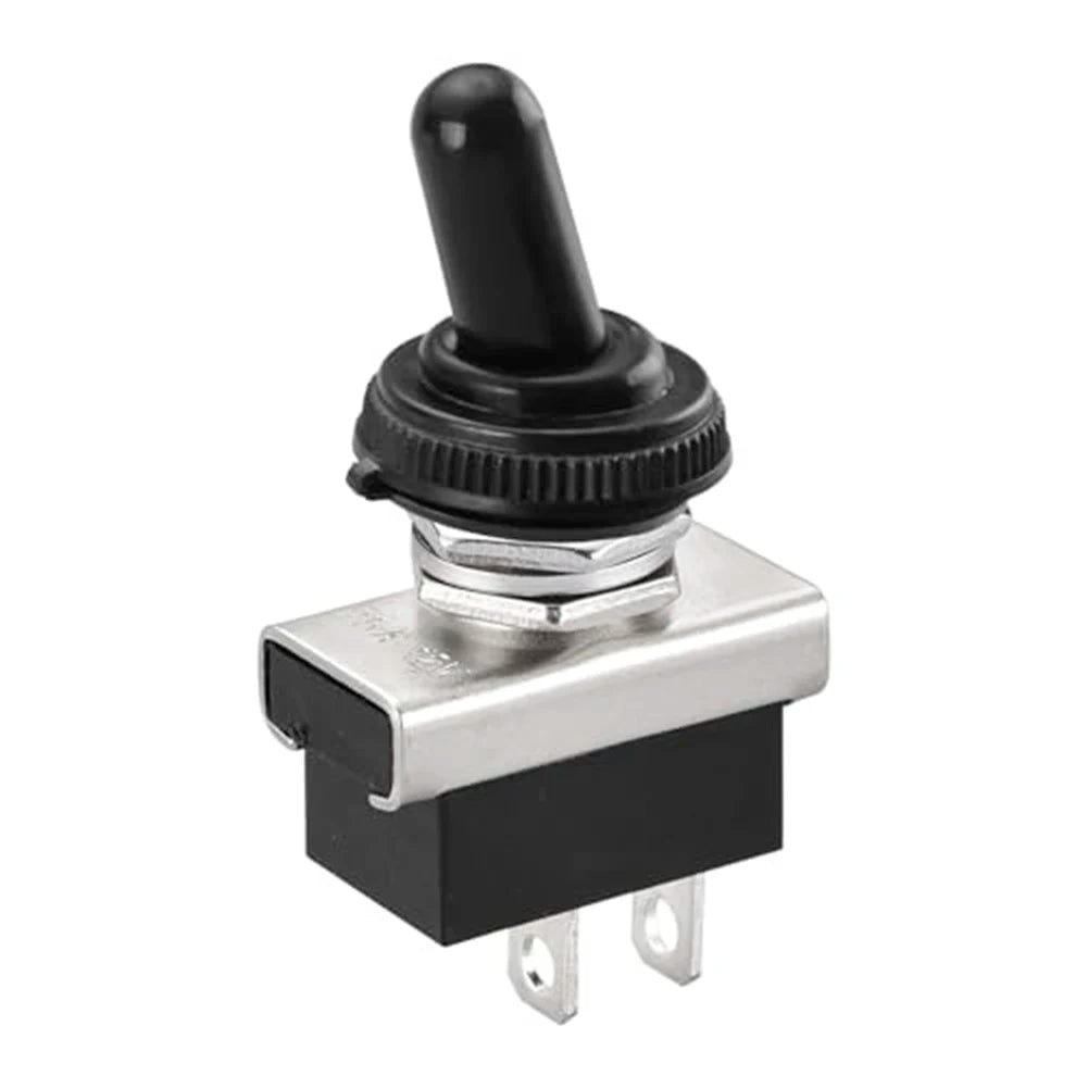 2PCS Toggle Switch KN3D-101 On/Off Switch 25A 12V 2 Pin Locking Electronics SPST SPDT DPDT Power Rocker Waterproof Cap