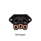 3 Pin AC Power Plug Connector IEC Inlet Socket Consumer Electronics DIY HIFI Amplifier Electrical Audio Interface Panel Mount