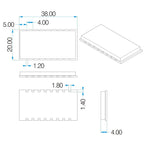 2pcs/lot Lora1278F30 - Long Range 6~8Km High Power 1W 433MHz | 470MHz SPI Port RF Wireless LoRa Module