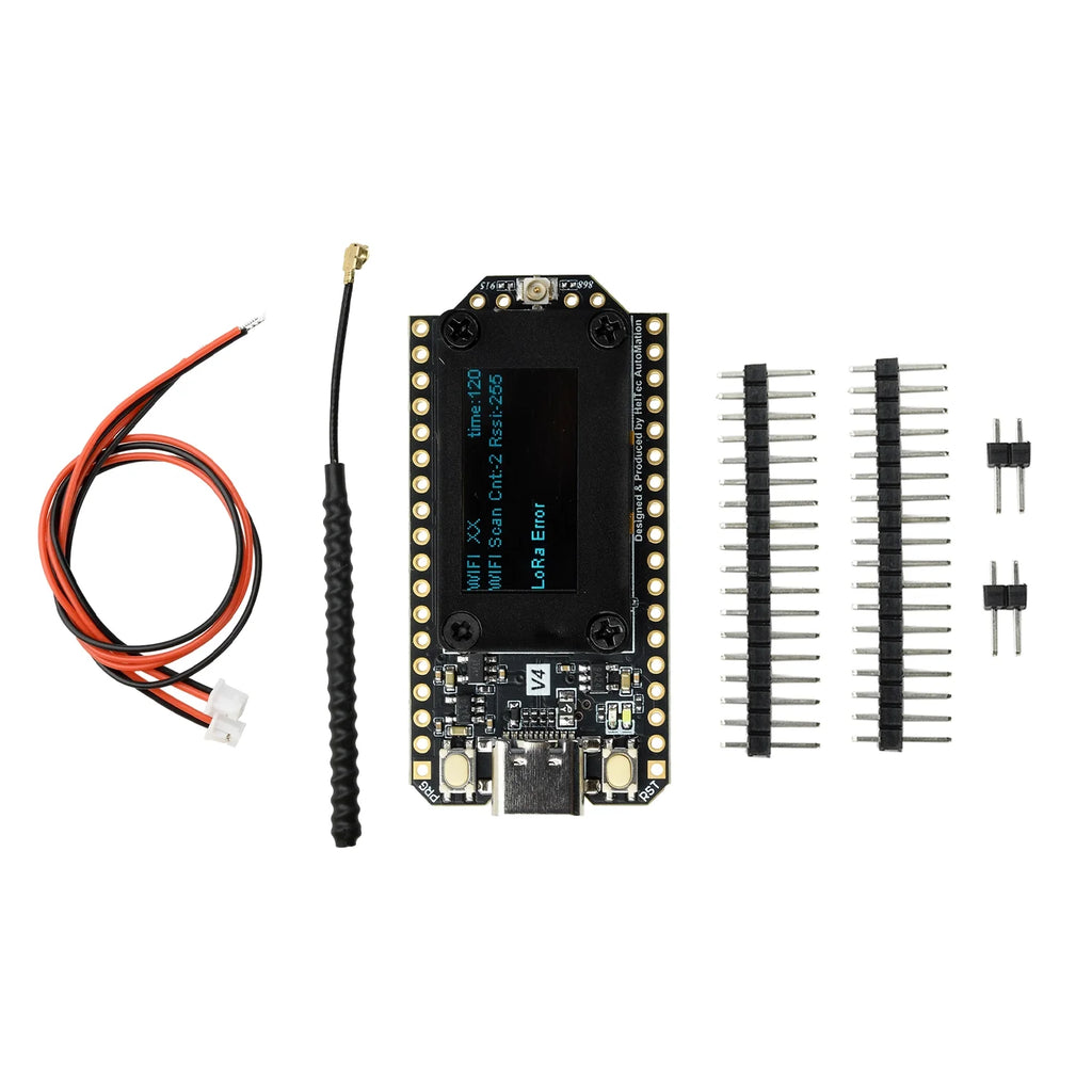 Heltec WiFi LoRa 32 V4 ESP32 S3 Node Solar Charging GNSS 28 dBm Output