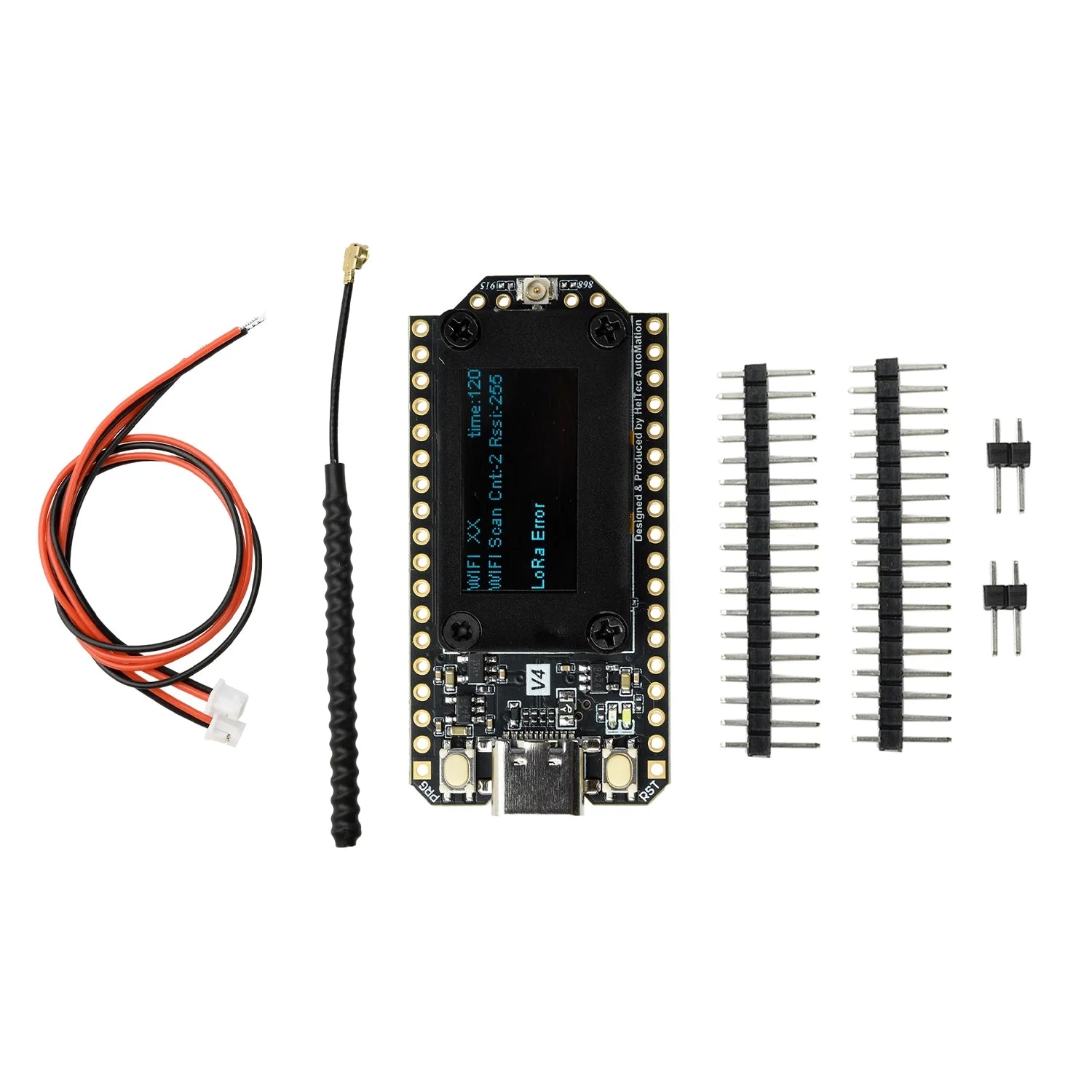 Heltec WiFi LoRa 32 V4 ESP32 S3 Node Solar Charging GNSS 28 dBm Output