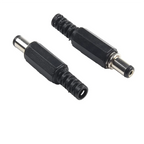 5 Pair DC 12V Male Female Socket Panel Mount Barrels Jack Plug Power Connector Female Jack Screw Nut Panel Mount Connector
