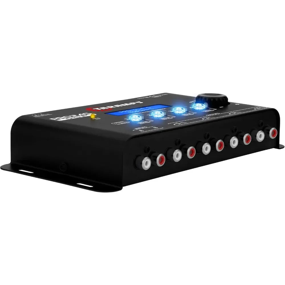 New Upgrade US Shipping Professional 2.4S DSP Crossover Digital Signal Processor Equalizer with 15-Band Graphic EQ 12 Presets 2