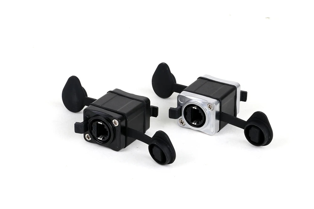 1pc RJ45 Feedthrough Coupler,STP RJ45 CAT6 Network Female Straight Coupler Converter Ethernet Extension Adapter