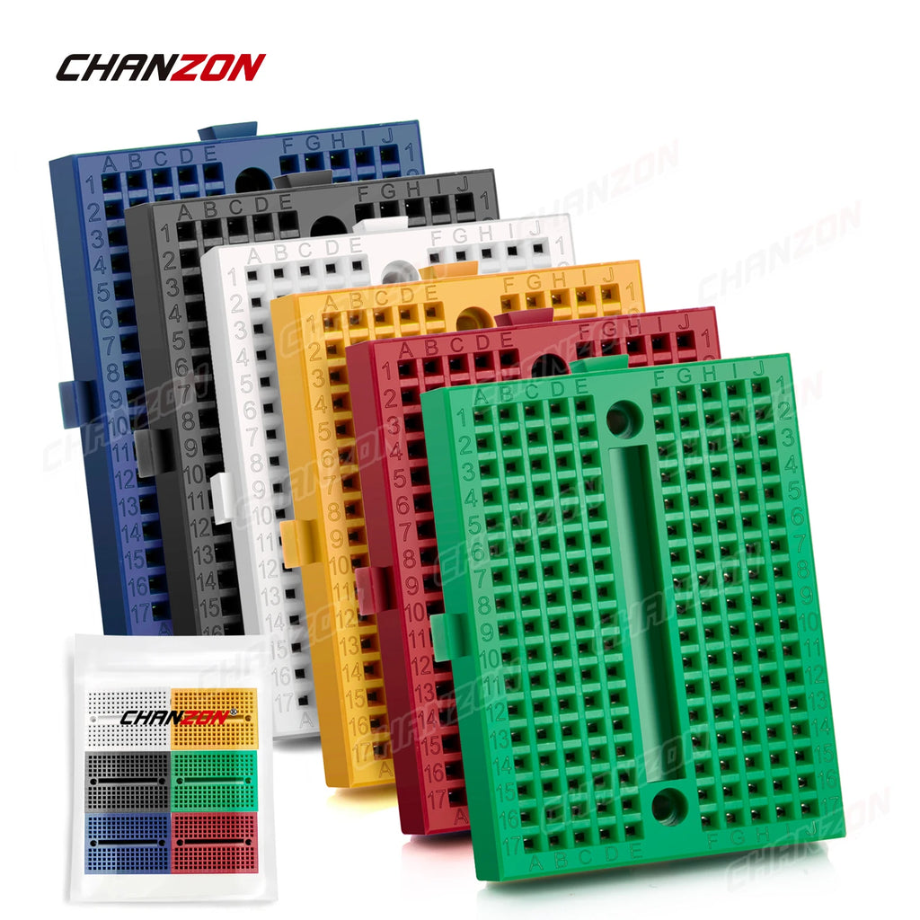 1-6pcs Breadboard kit 170/400/830 Tie Points Solderless Prototype Kit Universal PCB Bread Board Raspberry rasp Pi Project