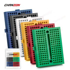 1-6pcs Breadboard kit 170/400/830 Tie Points Solderless Prototype Kit Universal PCB Bread Board Raspberry rasp Pi Project