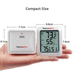 ThermoPro TP60C 60M Wireless Digital Indoor Outdoor Thermometer Hygrometer Weather Station for Home