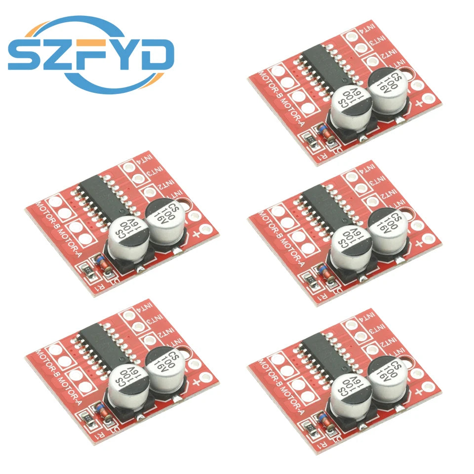 1/2/3/4/5/6/10pcs TC1508/MX1508 DC Motor Driver Module DC 2V-10V 1.5A 2-Way PWM Speed Dual H-Bridge Stepper Motor Driver L298N