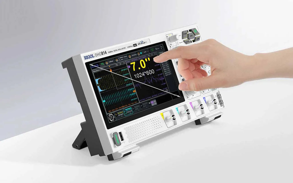RIGOL DHO802/DHO804/DHO812/DHO814 Oscilloscopes | 70/100MHz, 2/4CH, 25Mpts Deep Memory, HDMI Output,  CAN/I2C/SPI/UART Decode