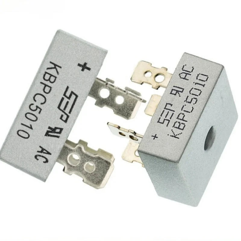 LAUBEI 2PCS/Lot KBPC5010 Diode bridge rectifiers diodes 50A 1000V KBPC 5010 power rectifier diode electronic components
