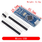 Mini / Type-C / Micro USB Nano 3.0 With the bootloader compatible Nano controller for arduino CH340 USB driver 16Mhz ATMEGA328P