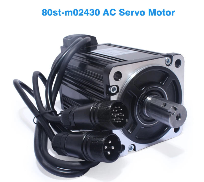 AASD-15A Driver 80ST-M02430 AC Servo Motor Kit  2.39N 750W 3000rpm 220V Single-Phase Ac Drive DIY Precision Simulators  ﻿