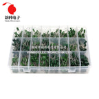 660pcs 24Values Polyester Film Capacitor Assortment Kit 100V 2A471J 2A102J 2A103J 2A223J 2A104J 2A154J 2A474J Capacitance Set