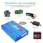 IMAX B6 Digital Battery Pack Charger, an 80W Digital Balance Charger for Aircraft Models, with a Discharge Power of 5W Suitable
