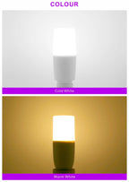 No Flicker 5W 10W 15W 20W LED Cylindrical Corn Bulb E27 E14 Light Bulb AC220V LED Lamp Home Decoration Chandelier Candle Light
