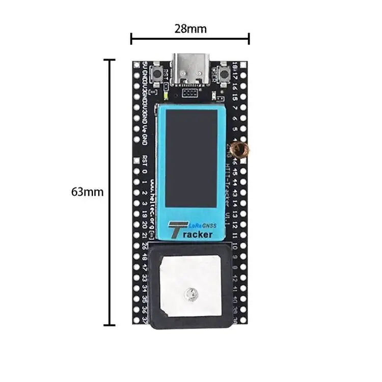 Heltec ESP32 LoRa Meshtastic Asset Tracker SX1262 Wi-Fi Bluetooth GPS Tracker for Vehicle Bike Kids Pet Car Fitness Tracker