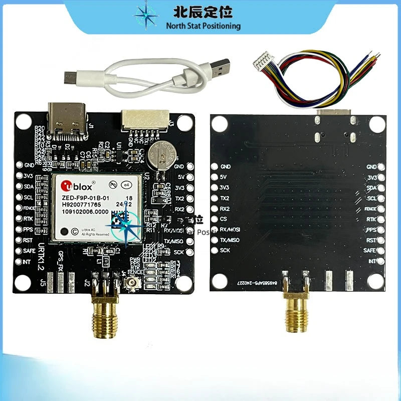 ZED - F9P - 01/02/04 B/15B High Precision Differential Positioning RTK Module pixhawk Pilot X20P