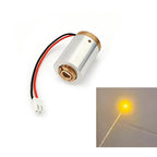 585nm 589nm 10mW/20mW Dot Laser Module Yellow DPSS DIY Flashlight Stage Lighting Woodwork