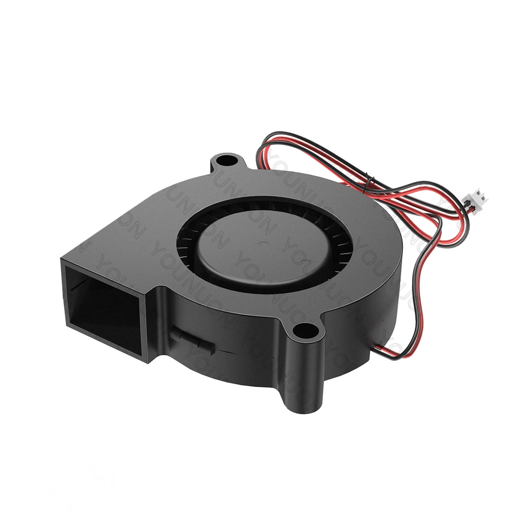 5015 50mm DC 24V 12V 5V 2Pin Dual Ball/Sleeve Bearing Brushless Cooling Turbine Blower Fan 50mm x 15mm Blower Cooler Fan