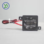 12V 24V 48V 110V 220V PTC Heater With Fan 50W~400W Insulated Ceramic Thermostatic Fan Heater Pet Insulation Incubator PTC Heater