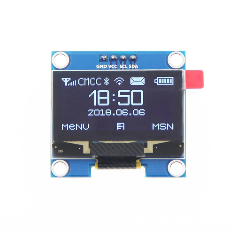 1/5pcs 1.3" 1.3 inch IIC I2C Serial 128x64 SSH1106 Digital OLED LCD Led Display White Blue Module For Arduino 12864 LCD Screen B