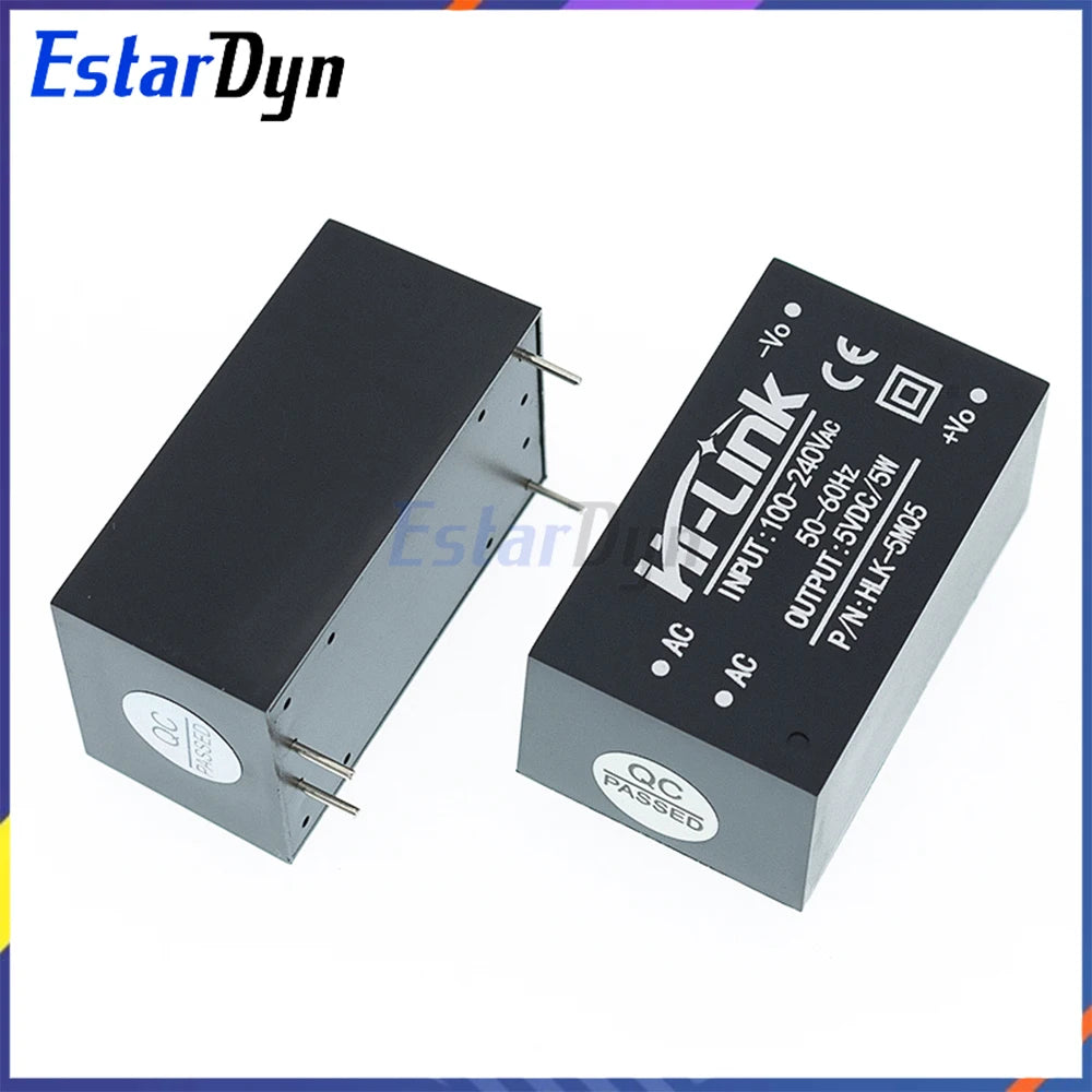 HLK-PM01 PM03 PM12 5M05 5M03 5M12 AC-DC Power Module, 220V to 5V/3.3V/12V Mini Converter for Smart Home IoT Device