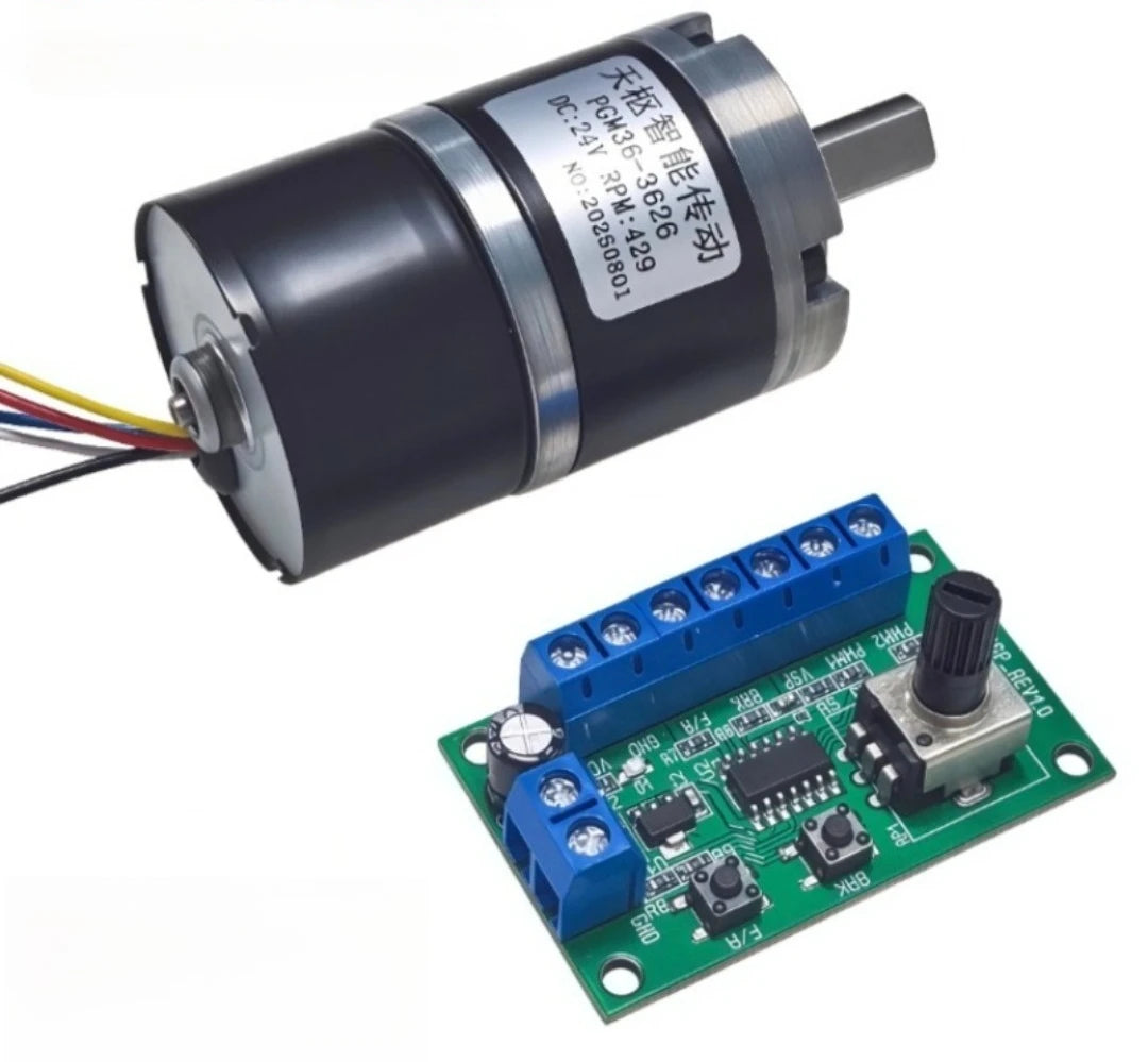 36-3626 Miniature DC Brushless Planetary Gear Motor 12v/24v High Torque Low Noise Built-in Hall Sensor