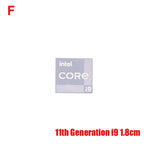 Eleventh Generation 11th Generation Ccore i9 EVO i7 i5 Win10 Computer Sticker