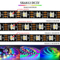 4 IN 1 SK6812 RGBW RGBNW RGBWW LED Strip (WS2812B Similar) Smart Color Soft LED Lights Lamp 30/60/144 LEDs/m Addressable Light 5