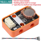 DS1307 RTC Module Replace DS1302 DS3231 with CR2032 Battery Holder LEGO Brick Shell Arduino ESP32 Raspberry Pi Microbit Clock