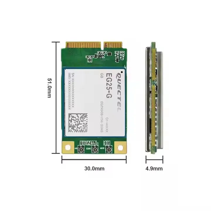 Quectel EG25-G 4G LTE Cat 4 IoT Module EG25 G MiniPCIe Series Wireless Communication Module EG25G EG25GGB EG25GGB-MINIPCIe