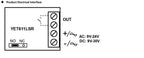 Reflective Laser Wireless Photocell Sensor Beam for Sliding Door