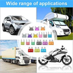 300pcs Of Car Blade Fuse Assortment Kit,160 Mini Blade Fuses, 50 Micro Fuse, 90 Standard Automatic Fuses For Cars RVs trucks mot