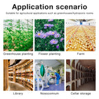 CO2 Monitor Controller LCD Digital Carbon Dioxide Controller CO2 Concentration Tester NDIR Sensor CO2 Detector for Greenhouse