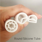 Round Flexible LED Neon Rope Lamp Silicone Tube 180/270/360° Tape Lamp Diffuser For WS2811 WS2815 Outdoor Decor Neon Strip Light