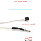 1M/2M HT-NTC100K Thermistor Temperature Sensor For High Temperature Filament 350 Degrees Hotend Kit B3950 For 3D Printer Parts
