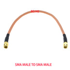 RG316 RG58 RG174 RG142 RG400 RG402 SMA Male To SMA Male Plug Connector RF Coax Coaxial Cable Wire Pigtail Jumper Extension cord