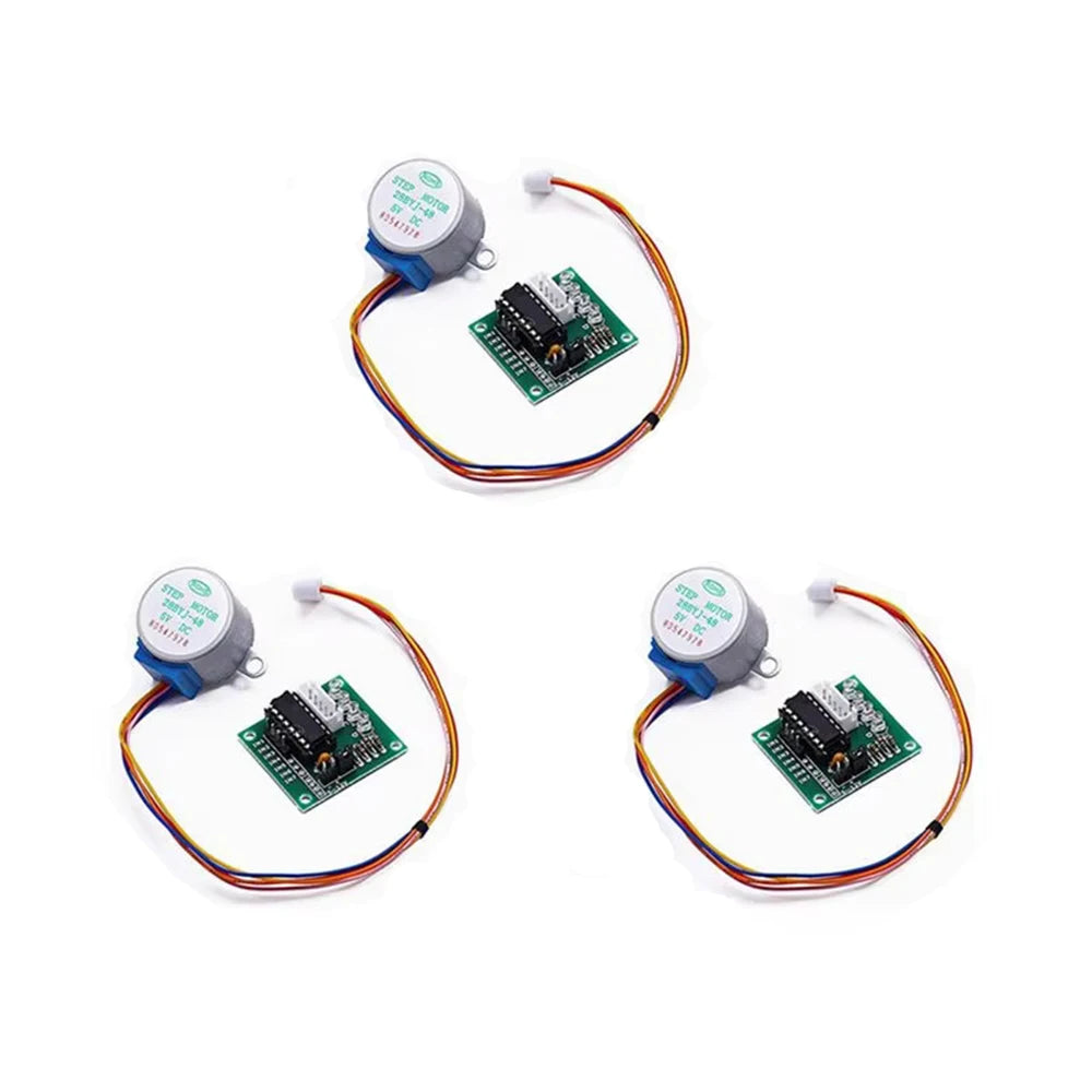 3/5 Set 28BYJ-48 ULN2003 5V Stepper Motor + ULN2003 Driver Board Suitable for Arduino Driver Test Module Stepper Motors DIY Kit