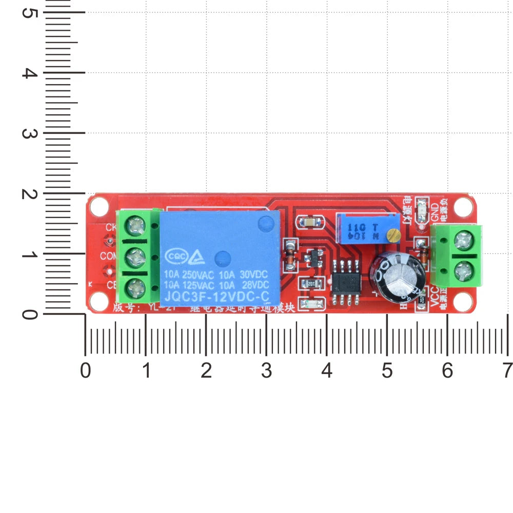 DC 5V 12V Time Delay Relay NE555 Time Relay Shield Timing Relay Timer Control Switch Car Relays Pulse Generation Duty Cycle