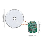 5W 10W 15W Wireless Charging Module Transmitter PCBA Wireless Charger Motherboard Magnetic Wireless Charging Motherboard + Coil