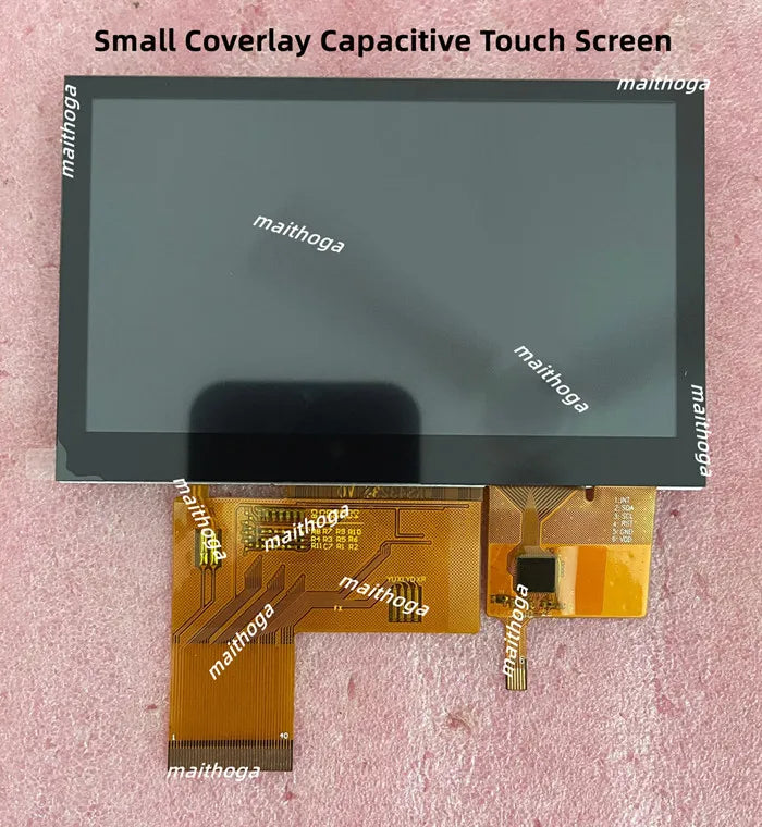 IPS 4.3 inch 40PIN HD TFT LCD Capacitive Screen (Touch/No Touch) 24Bit TTL-RGB Interface GT1151Q 6P I2C Interface 800*480