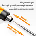 Smart USB Soldering Iron Kit Digital Display Type-C Interface Electric LED Soldering Iron Adjustable Temperature Welding Tool