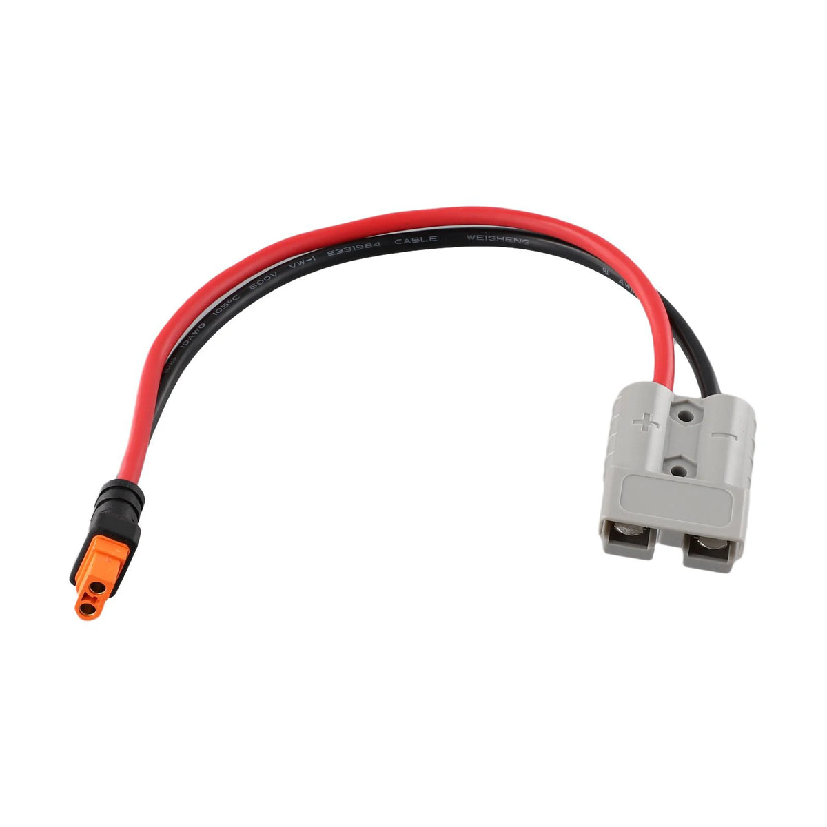 1 X 50A 10AWG Adapter Cable For Andersons To XT60i Connector Portable Powers Station Adapter Cable Tool Accessorie Adapter Cable