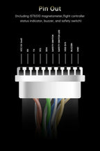SIYI Neo M9N GNSS GPS Compass Module with IST8310 Magnetometer for Multirotor Fixed Wing Flight Controller Navigation