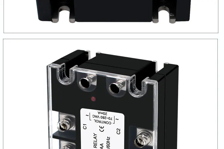 LCTC Three-phase Solid State Relay SSR 3 Phase 10A 25A 40A 60A 80A 100A 120A 150A 200A AC Control AC DC Control AC 25DA 380VAC