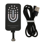 Protable Thin Wireless Charging Receiver Type C Magnetic Suction Dual Purpose Wireless Charging Receiver Wireless Charging Patch