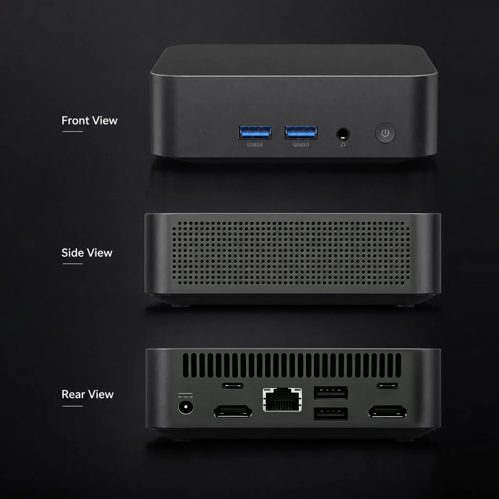 Windows 11 Pro Mini Pc Intel i9 10980HK i3 6100U Mini PC Computer 16GB 32GB RAM 1TB SSD Gaming PC Wifi 6 BT5.2 Mini PC Desktop
